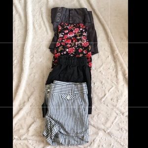 Group of 4 dressy shorts